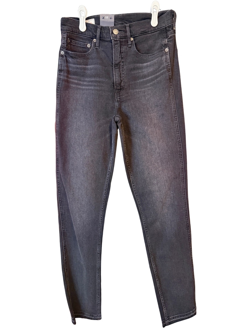 Gap Vintage Slim Jeans | Black Wash | Size 28 Tall | NWT | High Rise